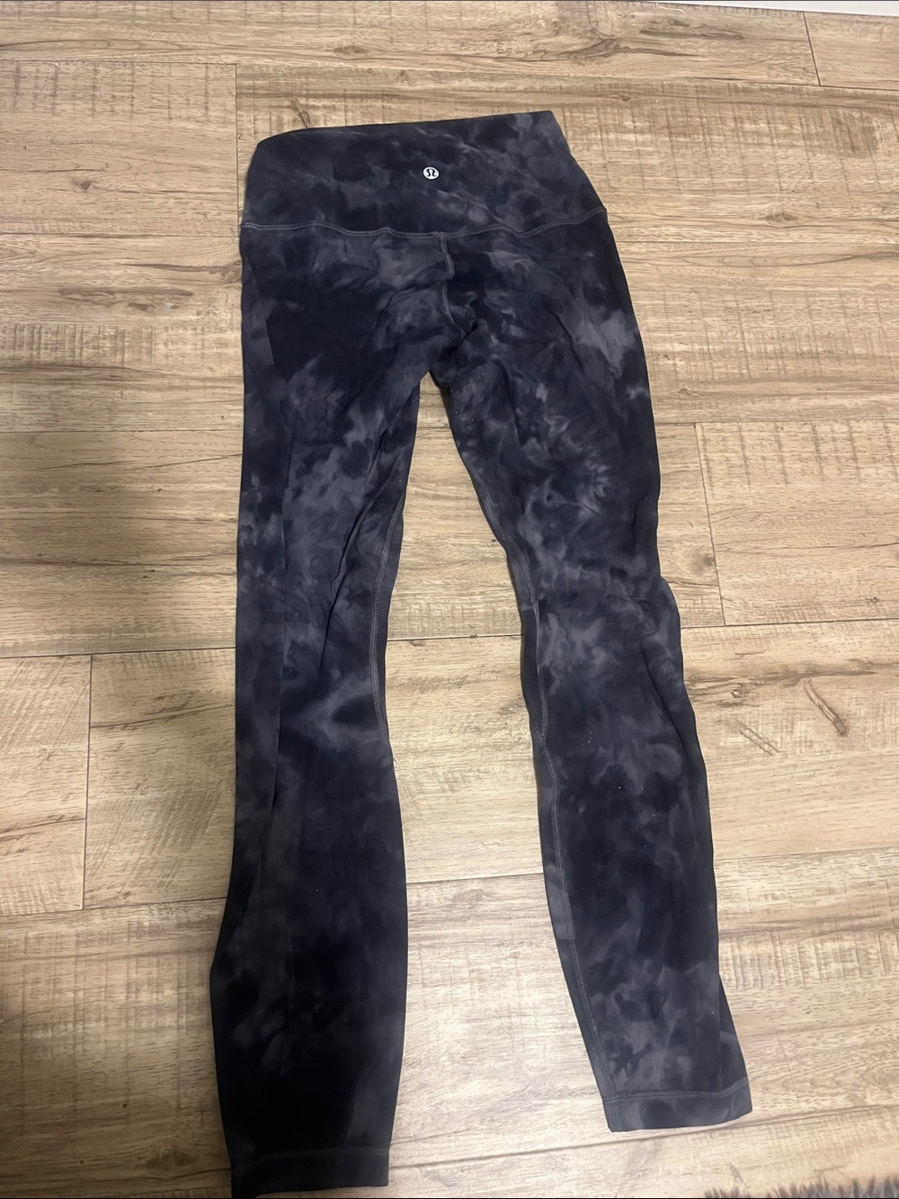 Lululemon Dark Tie-Dye Leggings